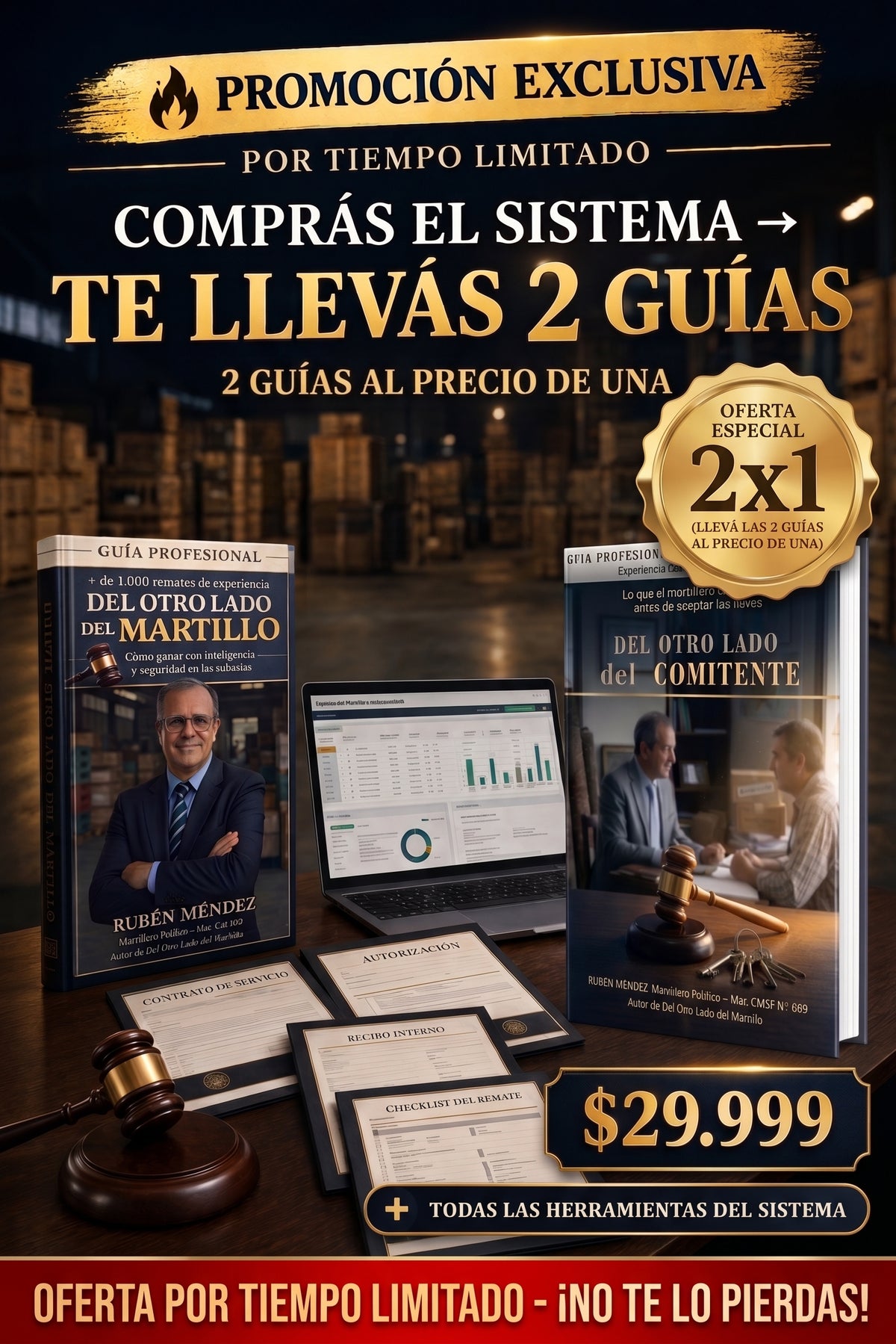 El Sistema del Martillero Independiente - Oferta Pack 2x1